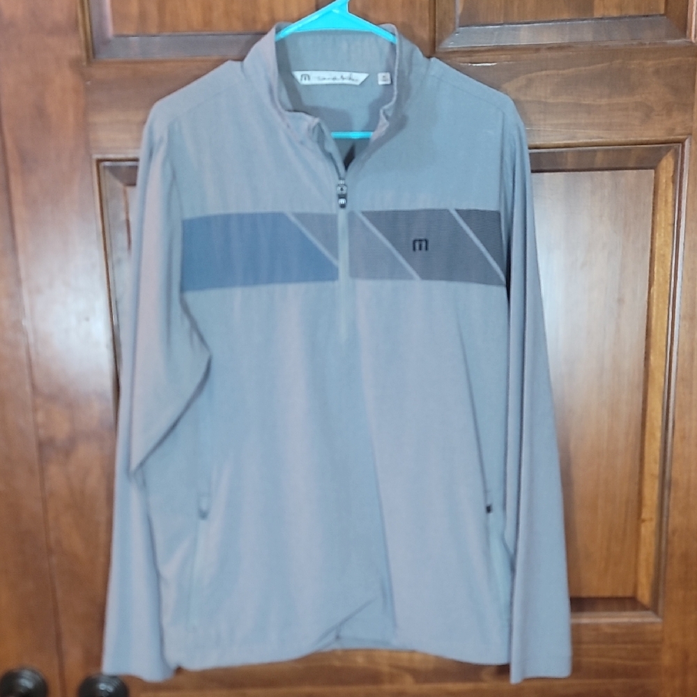 Travis Mathew Gray Windbreaker Jacket
